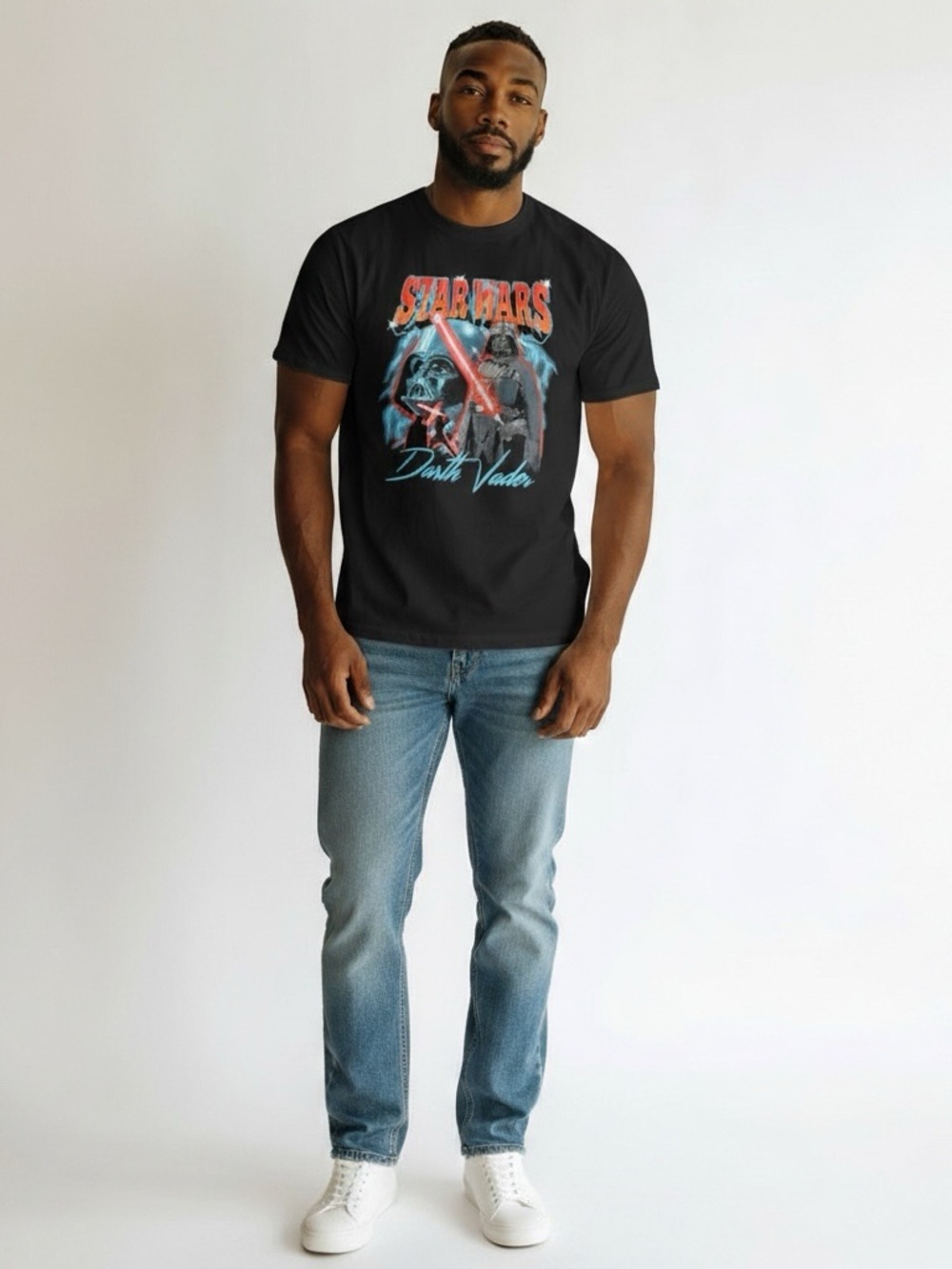 Star Wars Darth Vader Graphic T Shirt Mens XL Black Licensed Lucasfilm Tee